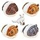 Carykon 4PCS Vibrating Drawstring Mouse Cat Catching Mouse Toy Funny Cat Mouse Plush Cat Toy Jumping Mouse