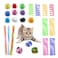 Andiker Cat Toys for Indoor Cats 4 Big Cat Springs 8 Small Springs Cat Interactive Toy for Swatting Biting Hunting Cat Creative Toy to Kill Time and Keep Fit Colorful Plastic Spring 26pc