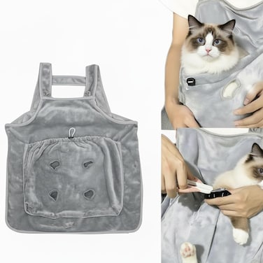 HeiheiTom Cat Apron Carrier Pet Sleeping Bag Kitten HandsFree SoftSided Carrier Pouch Sling for Small Sized Animals Cat Carrier Pouch Pet Sling Carrier for Small Sized Animals A1Pcs