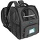 PetAmi Expandable Dog Backpack Carrier for Cats Pets Breathable Cat Carrier Backpack with Top Window MultiEntry Ventilated Foldable Travel Carrier for Small Medium Pets up to 18 lbs Dark Gray