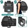 PetAmi Expandable Dog Backpack Carrier for Cats Pets Breathable Cat Carrier Backpack with Top Window MultiEntry Ventilated Foldable Travel Carrier for Small Medium Pets up to 18 lbs Dark Gray