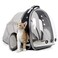 halinfer Back Expandable Cat Backpack Carrier Fit up to 12 lbs Space Capsule Bubble Window Pet Carrier Backpack to Carry and Transport Cat Bunny Small Puppy
