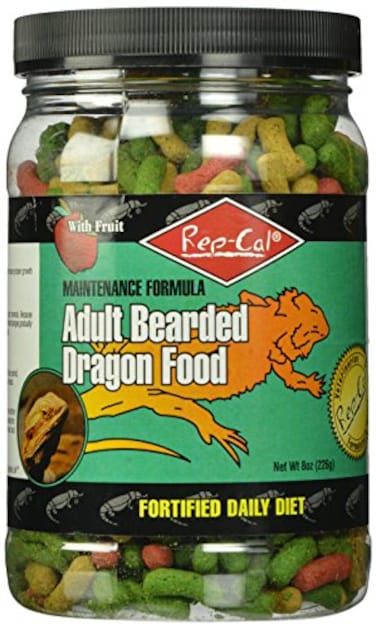 Rep-Cal RepCal Srp00815 Adult Bearded Dragon Pet Food 8Ounce