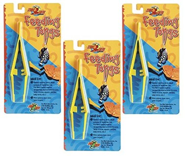 Zoo Med 3 Pack Laboratories Feeding Tongs