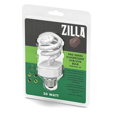 Zilla Fluorescent Coil Bulb Tropical 20 Watts White
