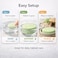 kcrygogo Green Sponge Accessories for Hermit Crab Habitat Moisture Supply for Maintaining Tank Humidity 10PCS