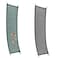 DQITJ 2 Pcs Reptile Hammock Chameleon with Suction Cup Snake Accessories Geckos Swing Climbing Net Black and Green