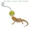 Koomduk 6 Pack Bearded Dragon Toys Balls BellBearded Dragon AccessoriesFit for Lizard Small Reptile Habitat Terrarium Tank