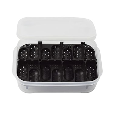 OMEM Reptile Breeding Box Reptile Lizard Incubation Box Hatchery Box Suitable for Hatching Snake Lizards Lions Mane Reptiles Black