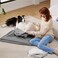 LE SURE Waterproof Dog Bed Cover Replacement Washable XL Size for Pet Mat 44x32x3 Inches Grey
