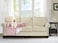 Brilliant Sunshine Premium Calming Dog Bed Mat Silky Velvet Removable Washable Cover Cushion Protector and Couch Covers for Dogs Pets Cats Medium Silver Pink