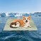 UIQELYS Cooling Mat for Dogs QMAX04 Dog Cooler Blanket for Crate Summer Dogs Bed Pad Washable AntiSlip Pet Mats for Large Medium Dogs Sleeping MultiUse Kennel Pads for Truck Car Sofa