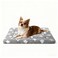 pobopobo Dog Bed Mat Reversible Crate Pads for SmallMediumLarge Dogs Cats Sleeping Portable Soft Dog Beds Crate Pad M302015