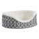 MidWest Homes for Pets Orthoperdic EggCrate Nesting Pet Bed w Teflon Fabric Protector Small Gray