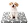 SUNSHE Dog Bed Mat Comfortable Kennel Pad MultiPurpose Crate Bed for Dogs Cats Soft Support Gray S24 18 15