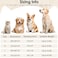 Hoewina Dog Beds Large Sized Dog and Cats 32in Pet Beds for Large Pet Washable Indestructible Extra Large Camel
