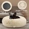 Hoewina Dog Beds Large Sized Dog and Cats 32in Pet Beds for Large Pet Washable Indestructible Extra Large Light Brown