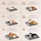 EHEYCIGA Extra Large Dog Bed Othorpedic Memory Foam XL Dog Bed with Washable Removable Cover Waterproof Pet Sofa Couch XLarge Size Dogs with Nonskid Bottom 44x32x65 Dark Grey