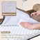 EHEYCIGA Orthopedic Dog Bed Medium Size Dogs Memory Foam Dog Bed with Washable Removable Cover Waterproof Pet Sofa Couch for Crate with Nonskid Bottom 30x20x6 Camel