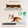 EHEYCIGA Orthopedic XXL Dog Beds for Jumbo Dogs with Removable Washable Cover for Crate Beige 47x29