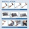 Hooyeatlin Small Elevated Dog Bed with Canopy Upgraded 30IN Outdoor Raised Dog Cot Bed with Removable Shade Tent Pet Cot GrayS Size