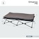 KingCamp Elevated Dog Bed Portable Folding Dog Cot for Outdoor Travel with Washable Mesh Supports Small to Large Pets Up to 110lbs Includes Carry Bag Black