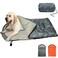 KUDES Dog Sleeping Bag Waterproof Warm Packable Dog Bed with Storage Bag for Indoor Outdoor Travel Camping Hiking Backpacking 43Lx27W