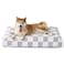 LE SURE Dog Beds Large SizedThick Shredded Chopped Foam Pet Bed as Gift for Indoor with Removable Cover Cute Modern Fuzzy Plush Anti Slip Bottom Purple