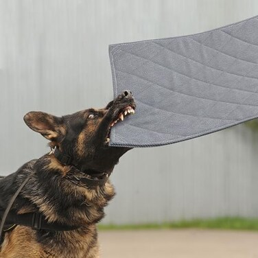 MABOZOO Indestructible Dog Bed Chew Proof Crate Pad for Aggressive Chewers Machine Washable Quilted Mat for Small Dogs Durable Grey Kennel Pad 22x35 in
