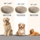 Muddy Mat Cloud K9 Bed for Dogs Cats Soft Relaxing Donut Dog Bed Chenille Material Removable Cover Washable Dryer SafeBeige Large40x40