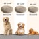 Muddy Mat Cloud K9 Bed for Dogs Cats Soft Relaxing Donut Dog Bed Chenille Material Removable Cover Washable Dryer SafeBeige Large40x40