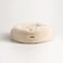 UnHide Floof Pet Bed Small 23 x 8 Extra Soft Dog Bed Removable Faux Fur Cover Machine Washable Helps Ease Pet Anxiety Provides the Perfect Sleep Beige Bear