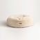 UnHide Floof Pet Bed Small 23 x 8 Extra Soft Dog Bed Removable Faux Fur Cover Machine Washable Helps Ease Pet Anxiety Provides the Perfect Sleep Beige Bear