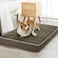 WNPETHOME Orthopedic XL Dog Beds Large Sized Dog Waterproof Extra Large Dogs Bed with Removable Washable Cover MultiNeedle Quilting Dogs Crate Bed