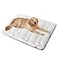 Moonsea Dog Bed Crate Mat42 X 28 Soft Plush Dog Bed Pad Machine Washable Crate Pad Dog Sleeping Mat with Anti Slip Bottom