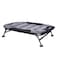 Momarsh Elevated Dog Cot with Washable Soft Pad Folding Frame for Travel Home Use All in One Home Cot with Non Slip Feet Large Portable Dog Bed Perfect Padded Pet Bed System for Dogs