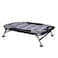 Momarsh Elevated Dog Cot with Washable Soft Pad Folding Frame for Travel Home Use All in One Home Cot with Non Slip Feet Large Portable Dog Bed Perfect Padded Pet Bed System for Dogs