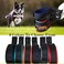 LFCXHTY Hands Free Adjustable Wrist Strap Soft Comfortable Diving Fabric Safety Strap for Retractable Dog Leash Black Red 2 Pack