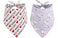 BoomBone Dog Valentines Day Bandana 2 PackTriangle Bibs Pet Scarf for Puppy Cat Small Dogs