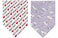 BoomBone Dog Valentines Day Bandana 2 PackTriangle Bibs Pet Scarf for Puppy Cat Small Dogs
