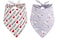 BoomBone Dog Valentines Day Bandana 2 PackTriangle Bibs Pet Scarf for Puppy Cat Small Dogs