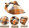 Bubblepup Plaid Dog Bandana Cotton Dog Scarf for SmallMedLarge Dogs