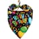 MIAPETTB Dog Birthday Bandana Triangle Bibs Scarf Accessories Black Small