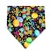 MIAPETTB Dog Birthday Bandana Triangle Bibs Scarf Accessories Black Small