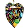 MIAPETTB Dog Birthday Bandana Triangle Bibs Scarf Accessories Black Small