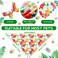 Eccliy 30 Pack Dog Bandanas Summer Bulk Adjustable Flower Dog Scarfs Soft Washable Triangle Polyester Bandana Cat Costume Bibs with Flowers Patterns for Boy Girl Medium Pet Grooming Accessories Spring