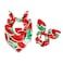 E-Clover EClover Dog Bandanas Summer Matching Scrunchie Set Dog Bandana Bibs Washable Kerchief Scarf for Medium Large Dogs Owner Watermelon