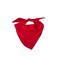 EechicSpace 1 Pack Dog Bandana Red Chiffon for Small Dogs