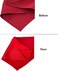 EechicSpace 1 Pack Dog Bandana Red Chiffon for Small Dogs
