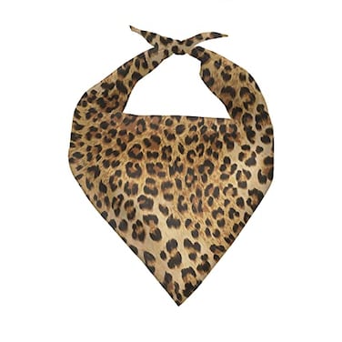 Forchrinse Leopard Print Dog Bandana for Small Medium Large DogSoft Comfortable Pet Triangle Bibs Scarf for Puppy Cats Dogs